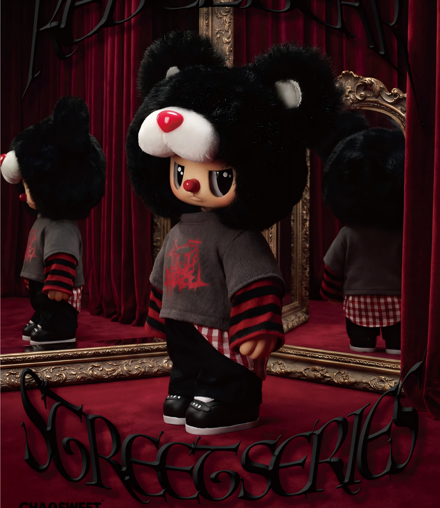 Rebel Bear The Street Series Plush Blind Box