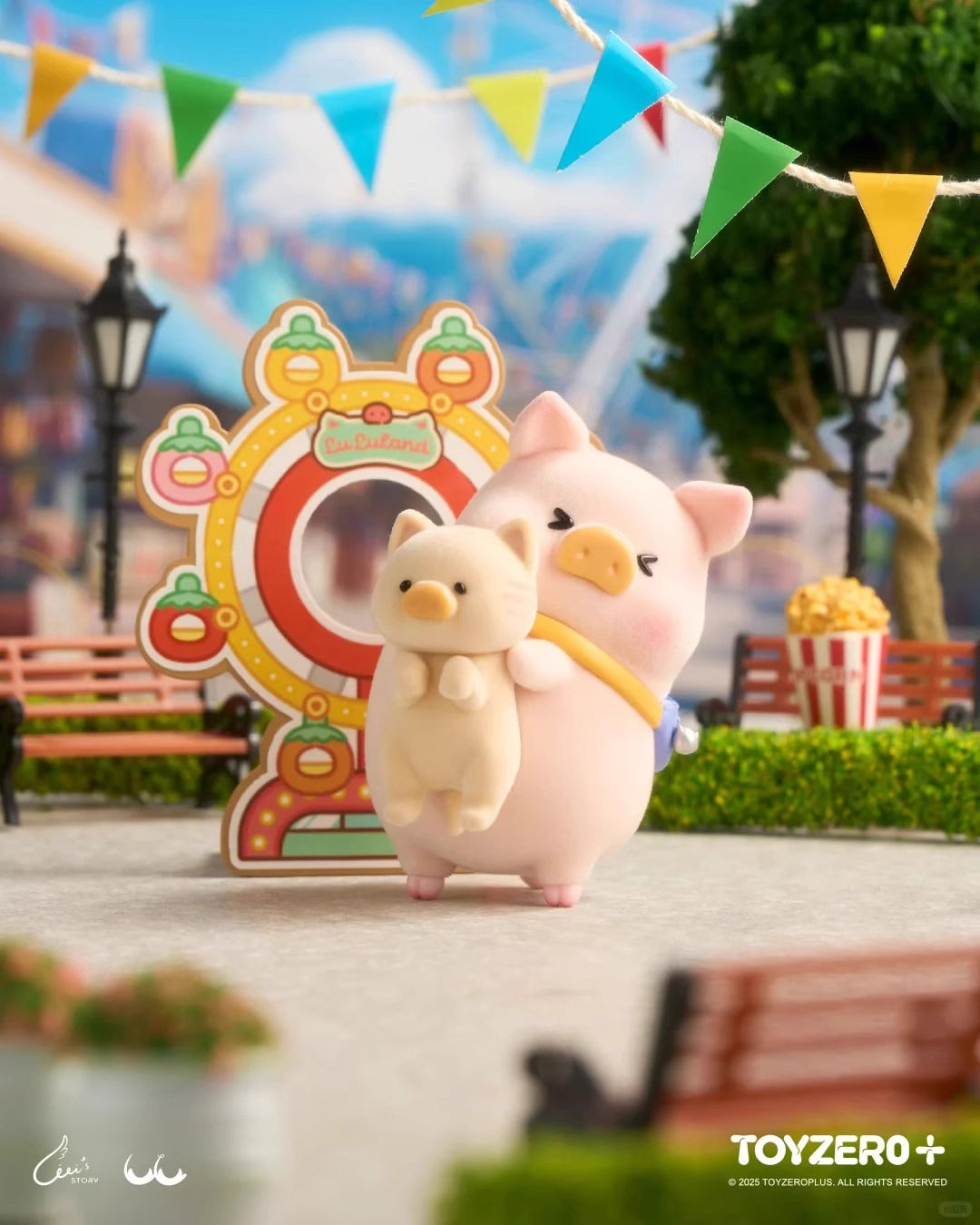 TOYZERO LuLu Pig Colorful Park