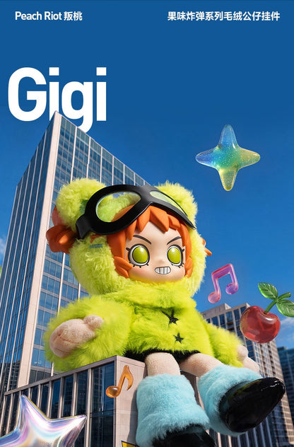 Peach Riot Fruit Punch Series Plush Doll Pendant