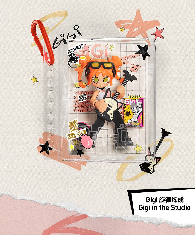 Peach Riot Carry the Music Series Block Pendant