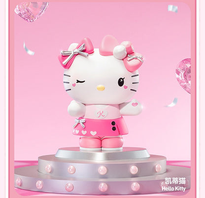 HELLO KITTY AND FRIENDS Pink Party Series Figures