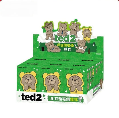 Ted2 Teddy Bear Mobile Doll Plush Pendant Blind Box Gift