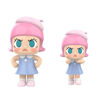 MOLLY 20th Anniversary Angry Molly Single Record Set "Re" Series Figure Hanging Card