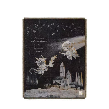 Hirono Mist Man Series - Jacquard Blanket