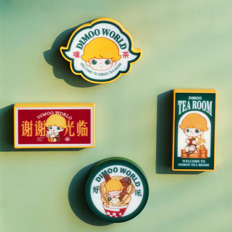DIMOO WORLD Tea Room Series - Fridge Magnet Blind Box (Guangdong Exclusive)
