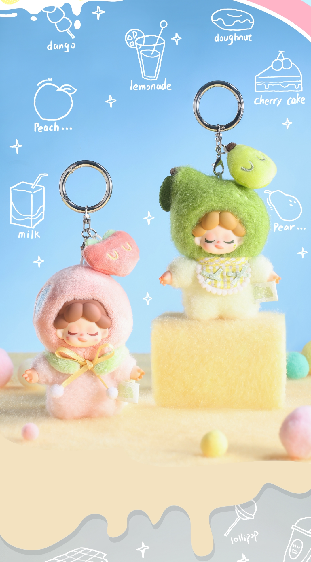 Wendy Fruit Party Mini Plush EVA Blind Box