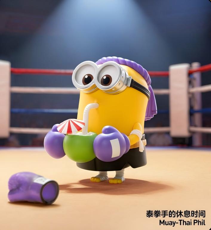 Minions Bello World Series Figures