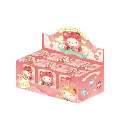 Hello Kitty Meow Meow Blessings Series Plush Blind Box