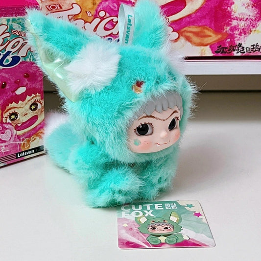 WAKUKU Fox Fox Rabbit Rabbit Mischievous Diary Plush
