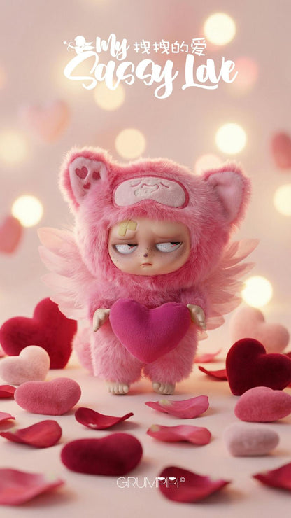 Ready Stocks Grumpipi Valentine's Day Limited Edition "My Sassy Love" Plush Pendant (Only 3000 pieces worldwide)