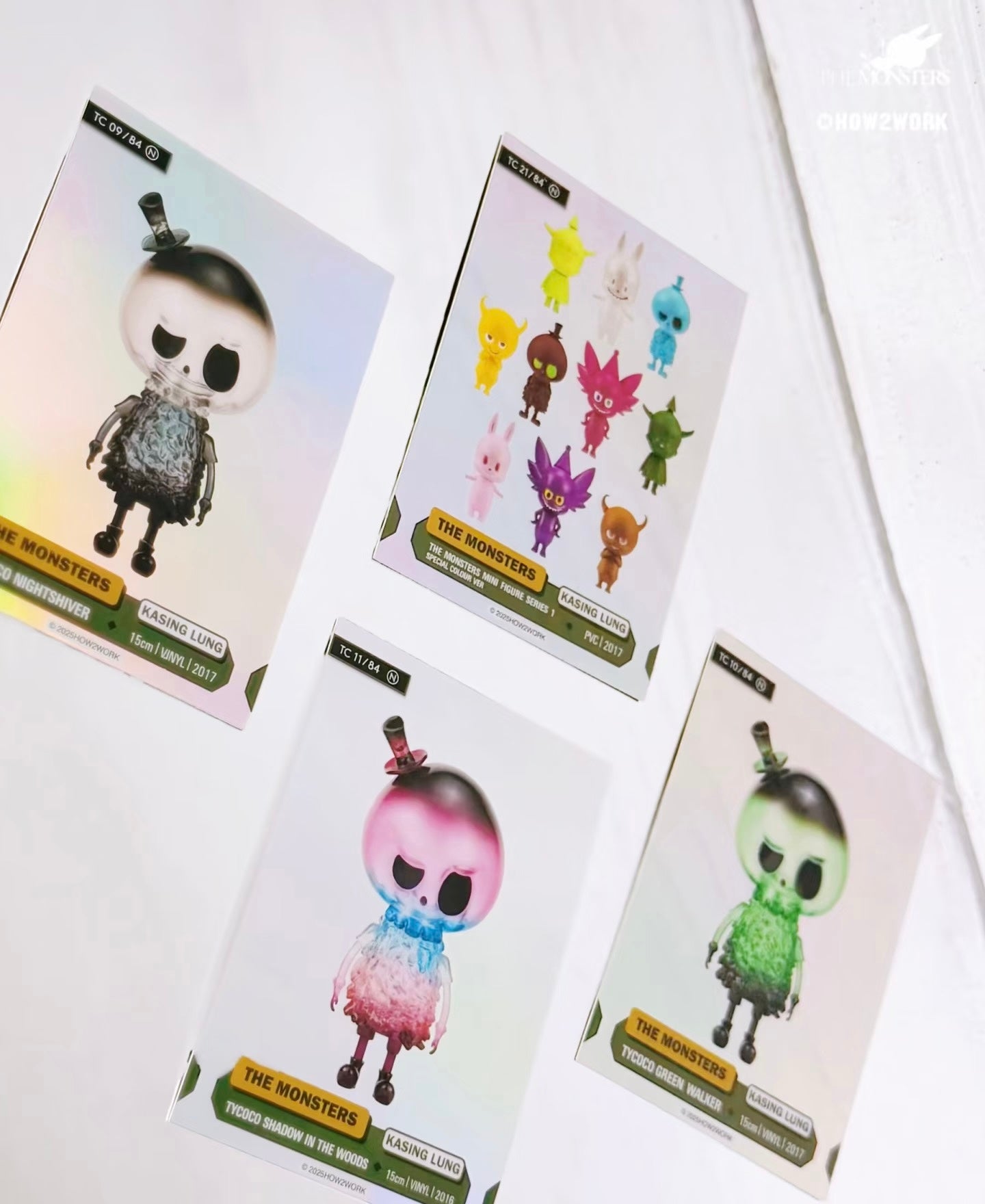 HOW2WORK CTC THE MONSTERS LABUBU Trading Cards