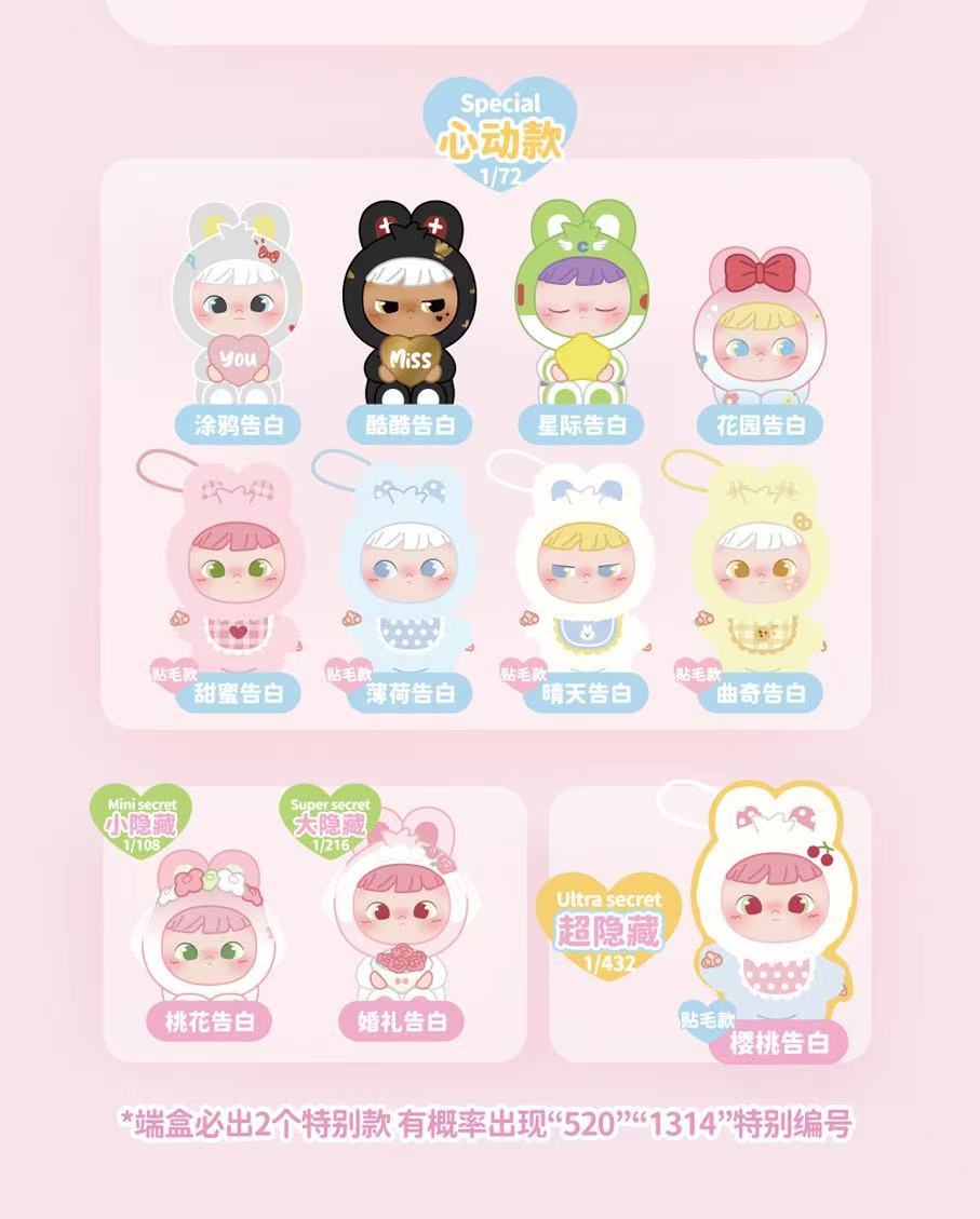 Cimmy Confession Day Series Mini Blind Box