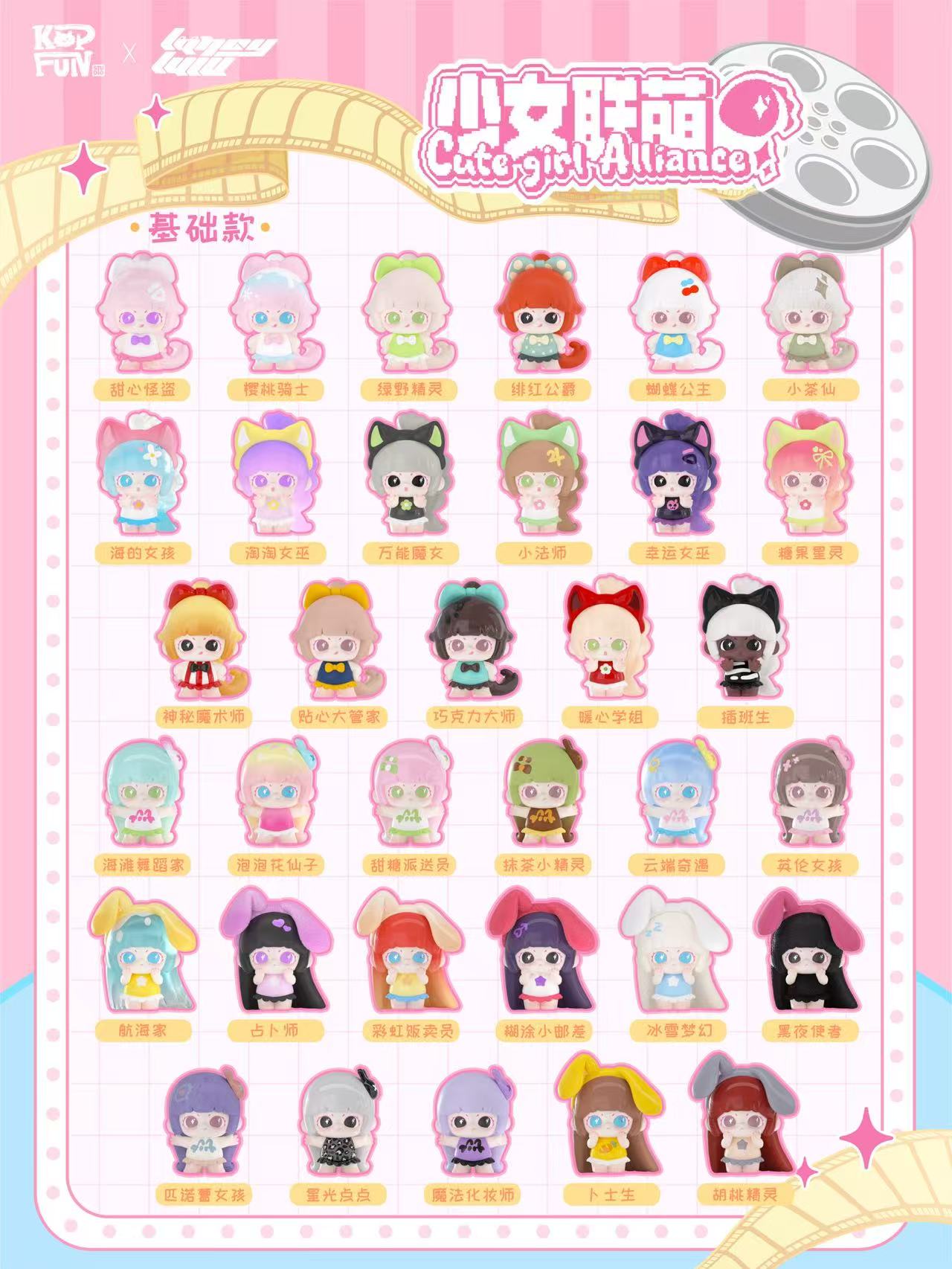 LANCYLULU 2nd Generation Cute Girl Alliance Series