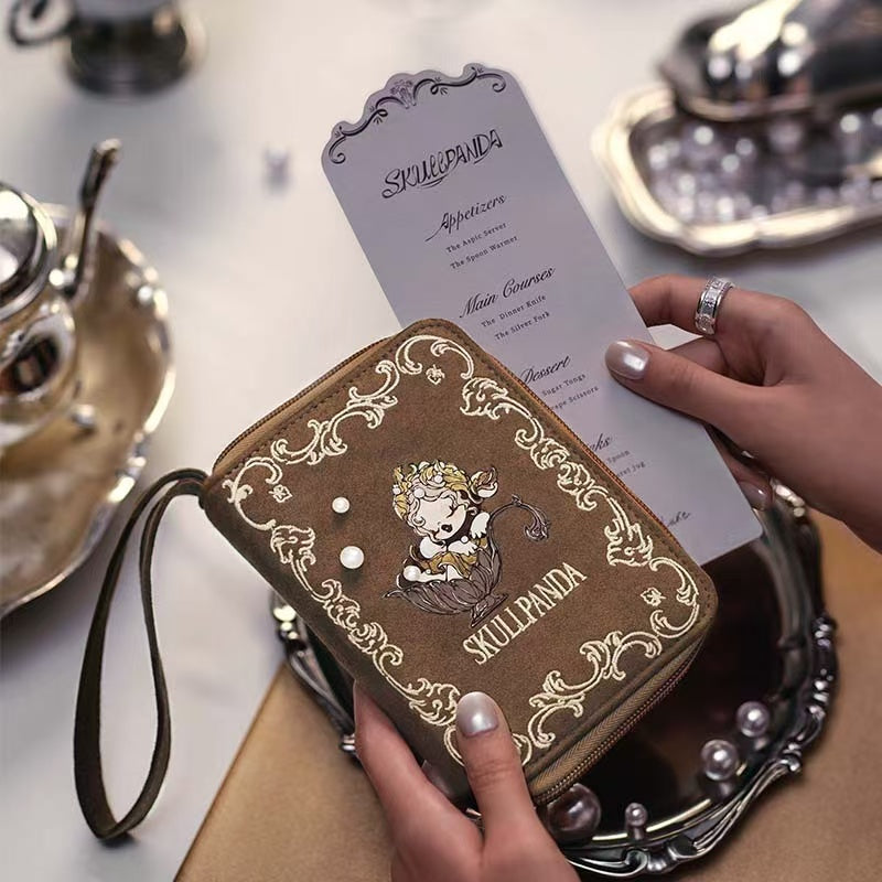 SKULLPANDA dining table series passport holder