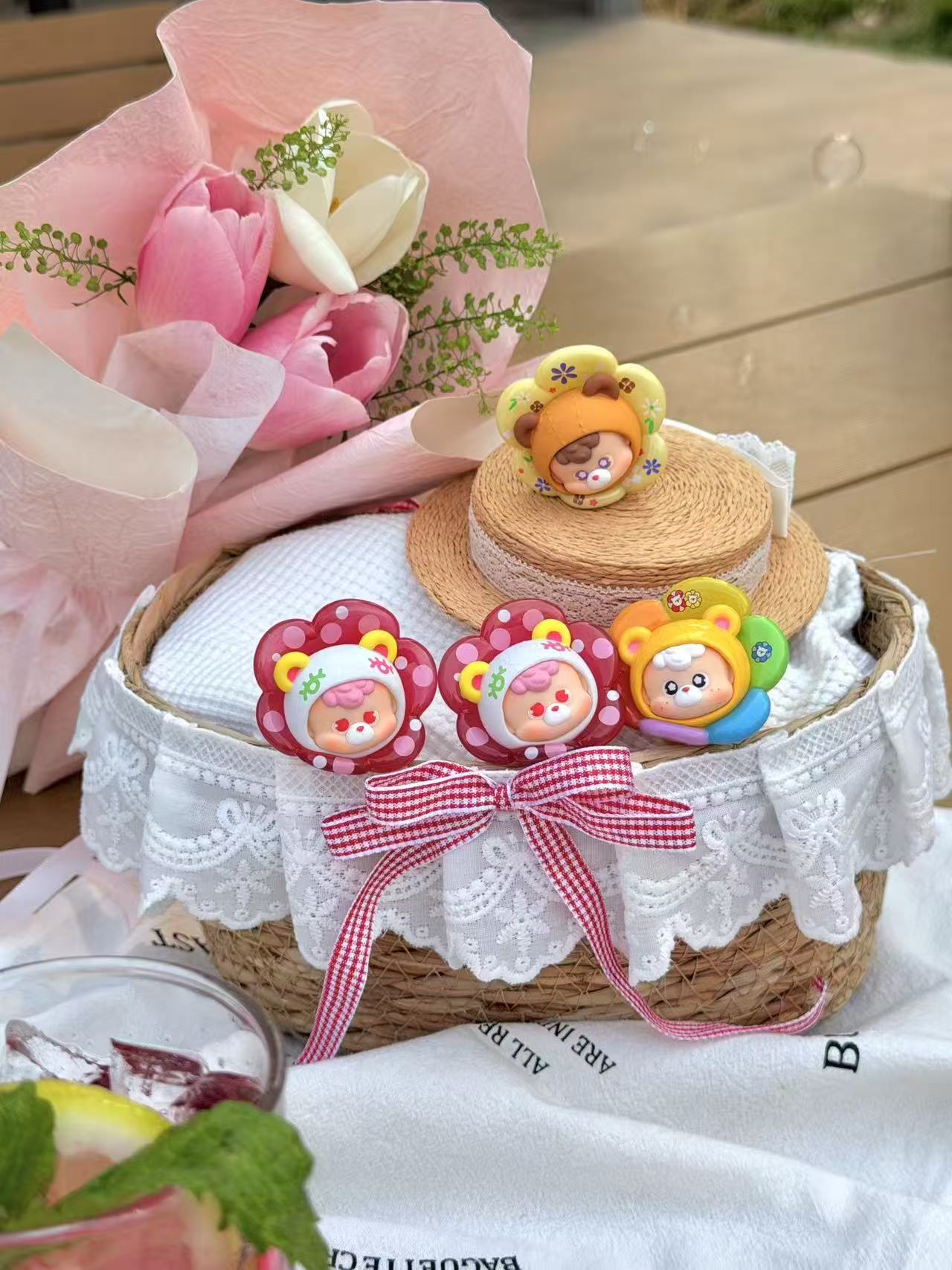 DIUDIU Bear New Product Flower World