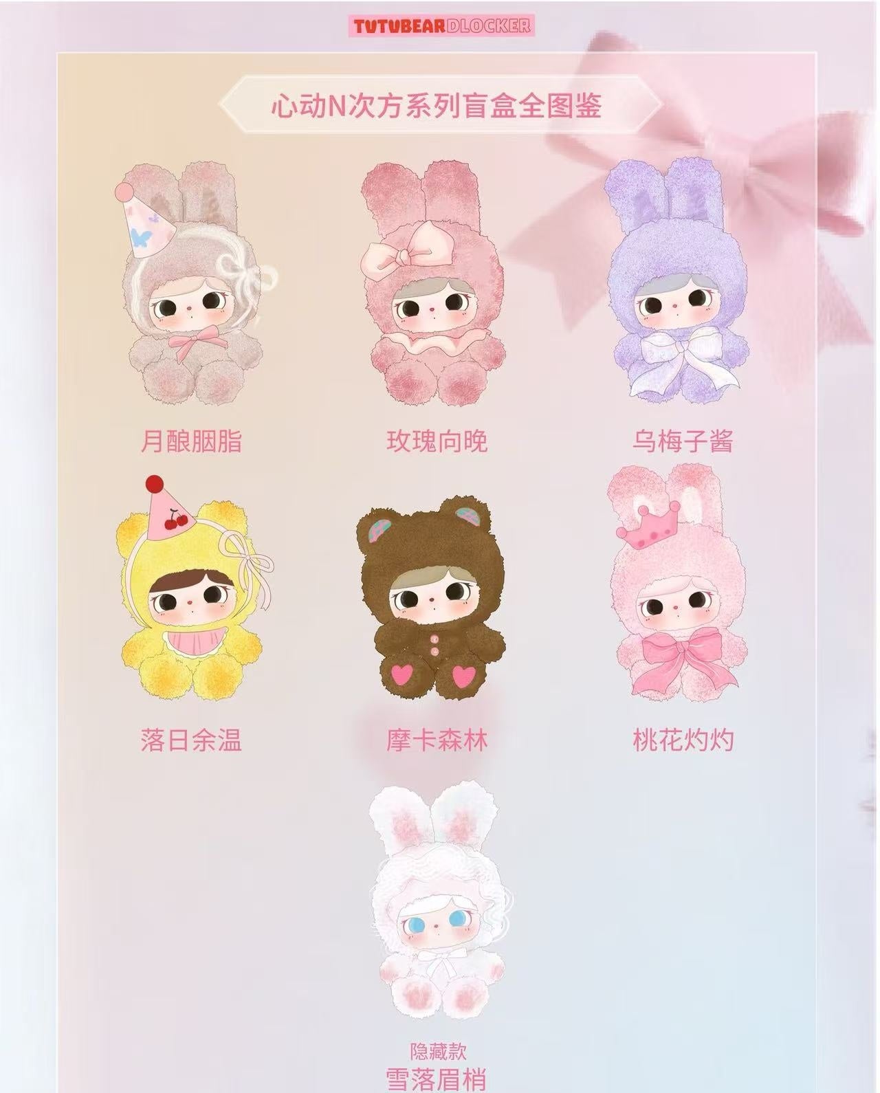 TuTu Bear Heartbeat Nth Power Series Blind Box