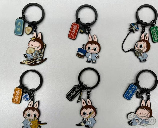 labubu Beijing Limited Edition Keychain