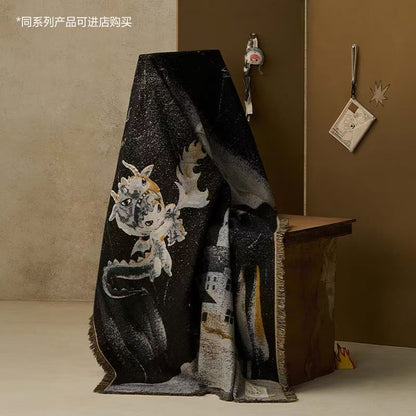 Hirono Mist Man Series - Jacquard Blanket