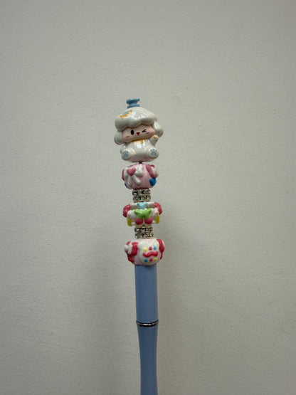 DIY key chain bag charm choose color in the live stream